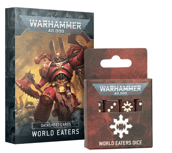 [PRE-ORDER] WARHAMMER 40000: WORLD EATERS DICE
