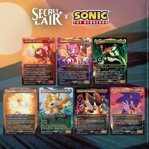 MTG - Secret Lair x Sonic: Friends & Foes