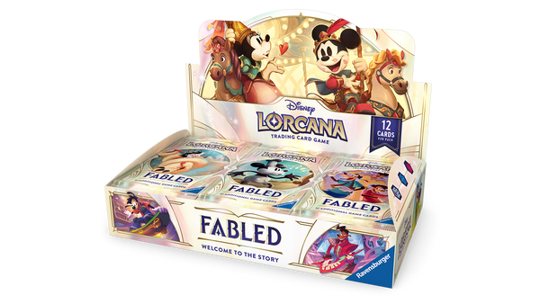 [PRE-ORDER] Disney Lorcana – Fabled Booster Display Box