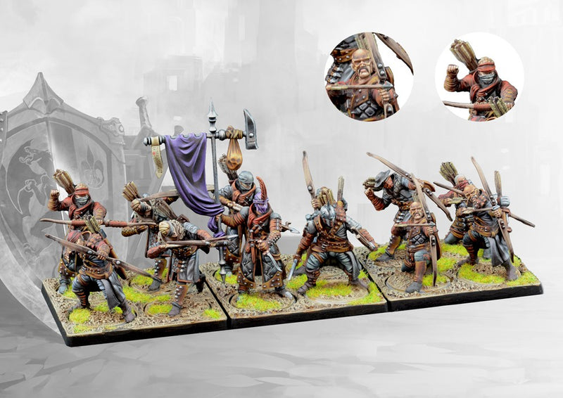 Hundred kingdoms: Longbowmen/Hunter Cadre (Dual Kit)