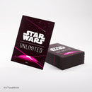 STAR WARS: UNLIMITED ART SLEEVES - CARD BACK MAGENTA