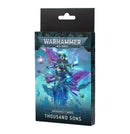 DATASHEET CARDS: THOUSAND SONS (ENGLISH)