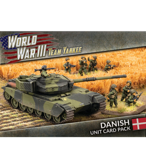 Danish Unit Cards (28x Cards)