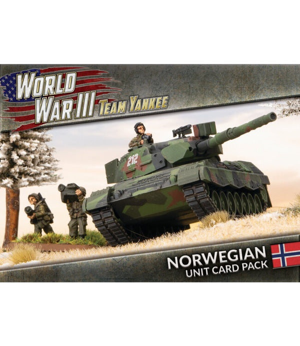 WW3-08N Norwegian Unit Cards (27x Cards)