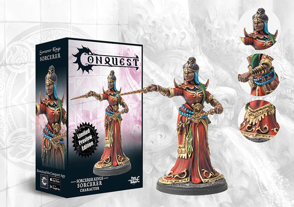Sorcerer Kings: Sorcerer Limtied Edition Preview Sculpt