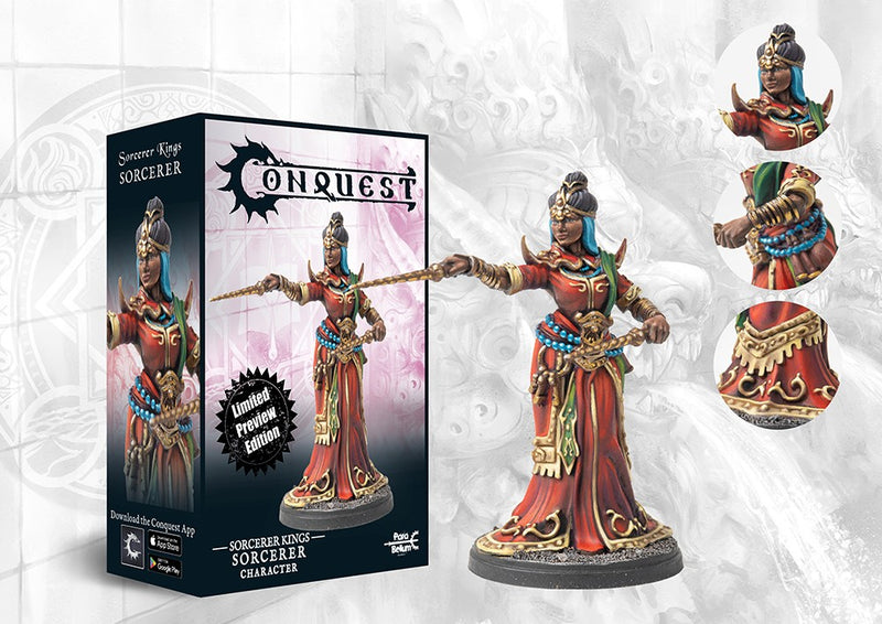 Sorcerer Kings: Sorcerer Limtied Edition Preview Sculpt