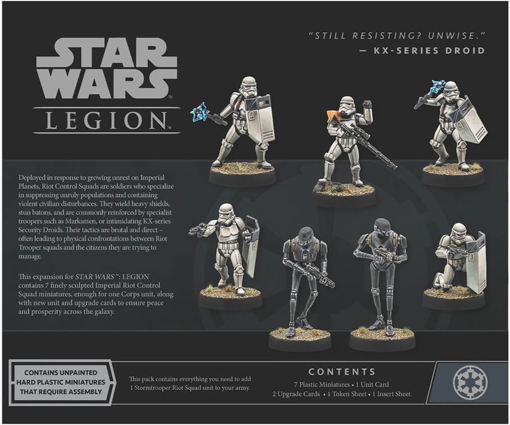 Imperial Riot Control Kit Star Wars: Legion - Imperial Riot Control Squad