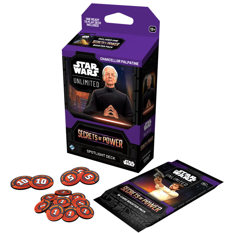 Star Wars: Unlimited - Secrets of Power Chancellor Palpatine Spotlight Star Wars: Unlimited - Secrets of Power Chancellor Palpatine Spotlight