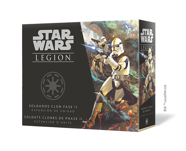 STAR WARS LEGION: PHASE II CLONE TROOPERS UNIT EXPANSION EN (