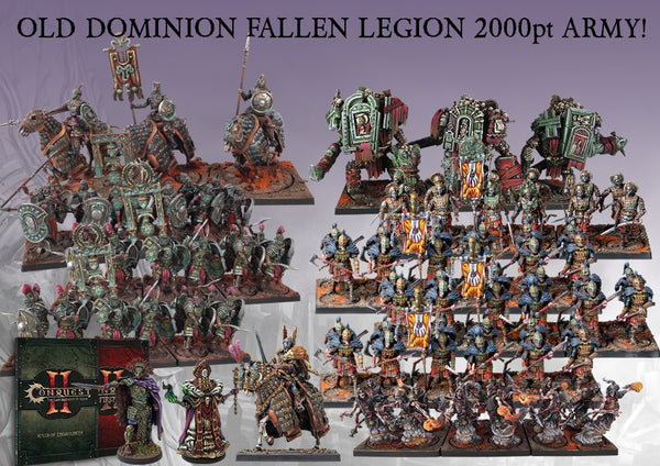 Conquest Old Dominion : Fallen Legion 2000pt Army