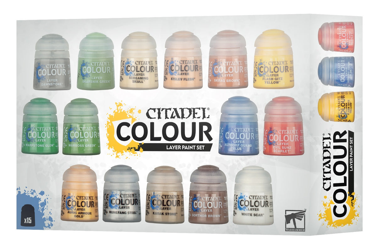 キャラクター CITADEL COLOUR LAYER PAINT SET CITADEL COLOUR: LAYER PAINT SET