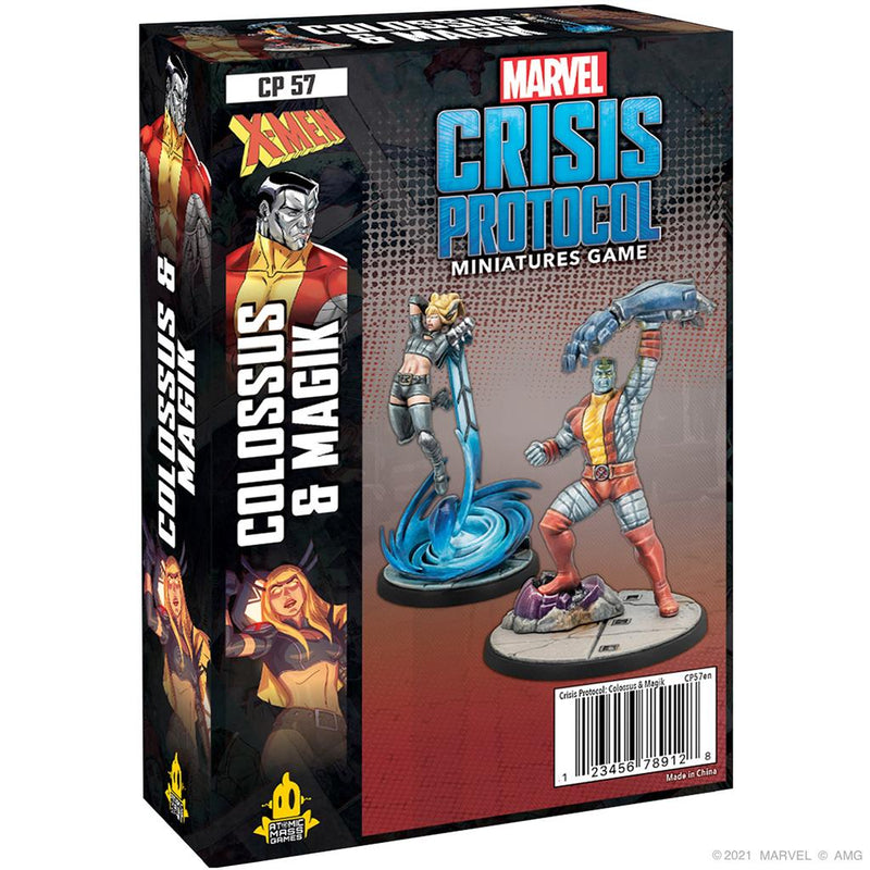 MARVEL CRISIS PROTOCOL COLOSSUS & MAGIK CHARACTER PACK EN