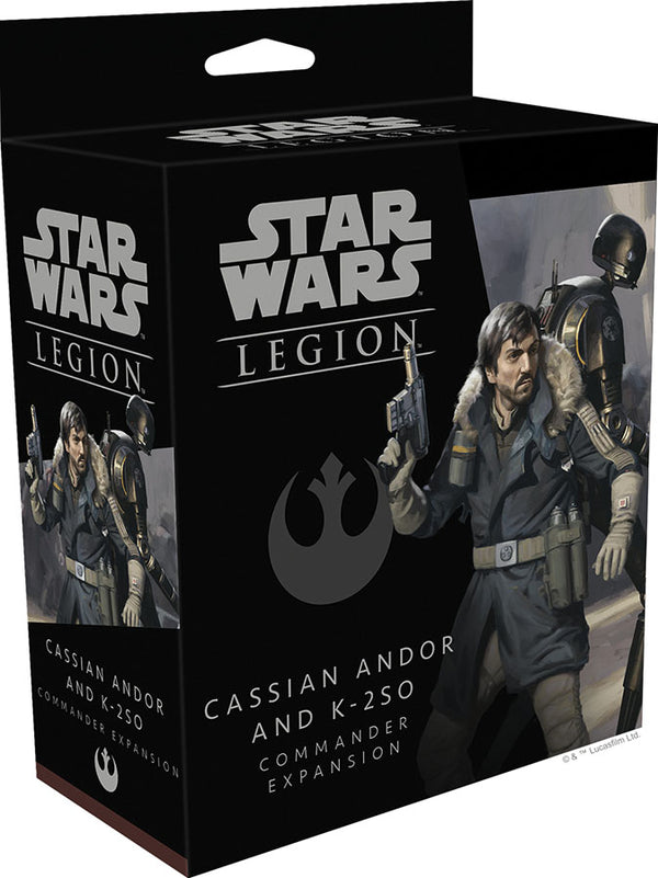 STAR WARS LEGION CASSIAN ANDOR AND K-2SO COMMANDER EXPANSION SET EN