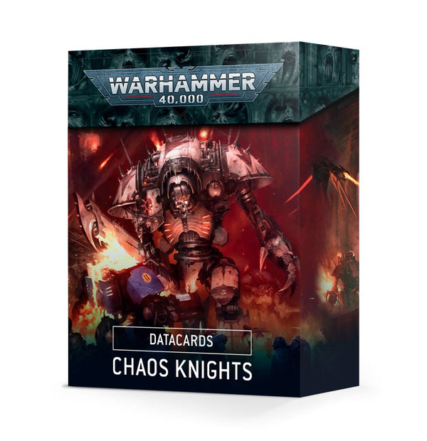 DATACARDS: CHAOS KNIGHTS (ENGLISH)