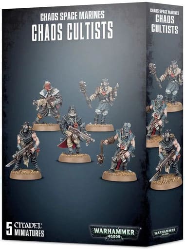 CHAOS SPACE MARINES CHAOS CULTISTS