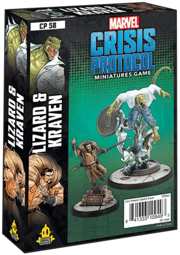 MARVEL CRISIS PROTOCOL: LIZARD & KRAVEN EN