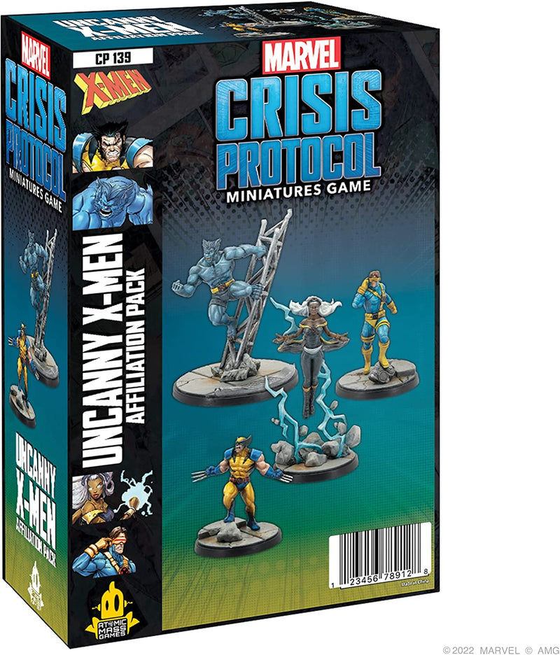 MARVEL CRISIS PROTOCOL UNCANNY X-MEN AFFILIATION PACK EN