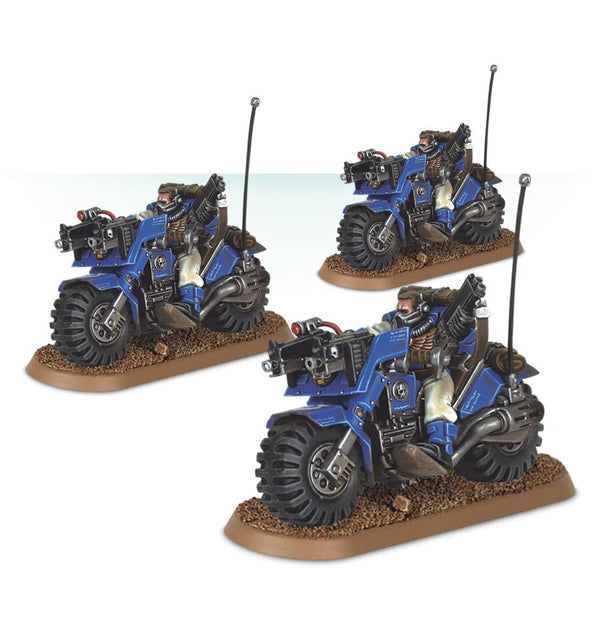 SPACE MARINES SCOUT BIKE SQUAD