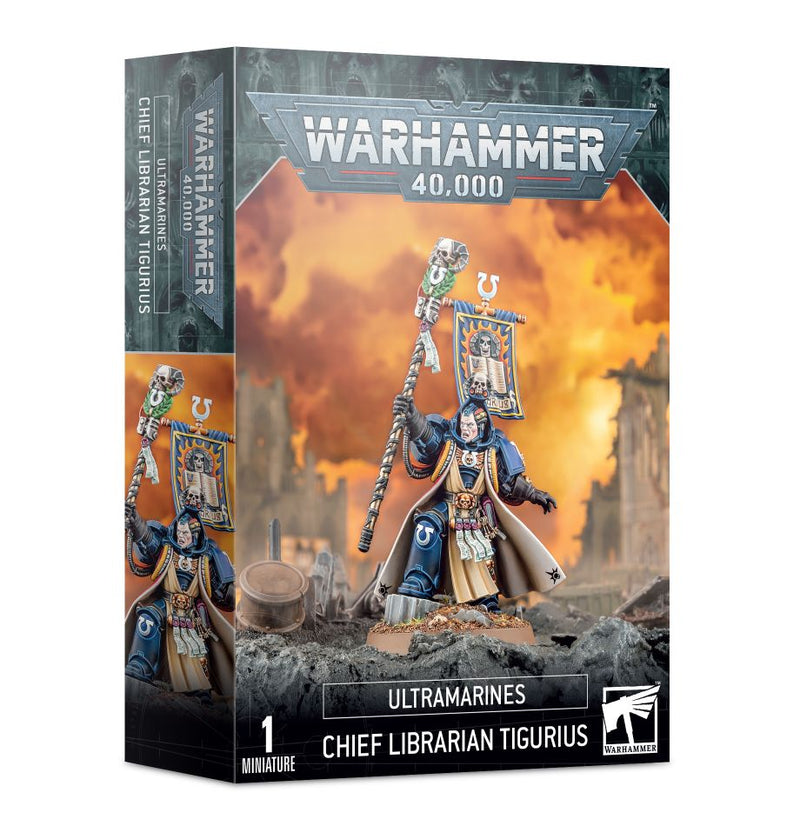 ULTRAMARINES CHIEF LIBRARIAN TIGURIUS