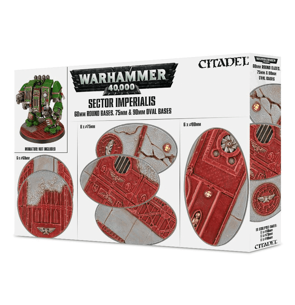 S/IMPERIALIS: 60MM RD+75/90MM OVAL BASES