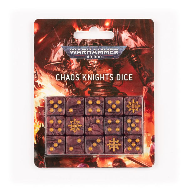 WARHAMMER 40000: CHAOS KNIGHTS DICE