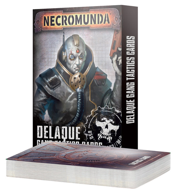 NECROMUNDA: DELAQUE GANG TACTICS CARDS