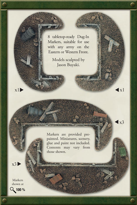 BB106 Entrenchments - Dug in Markers