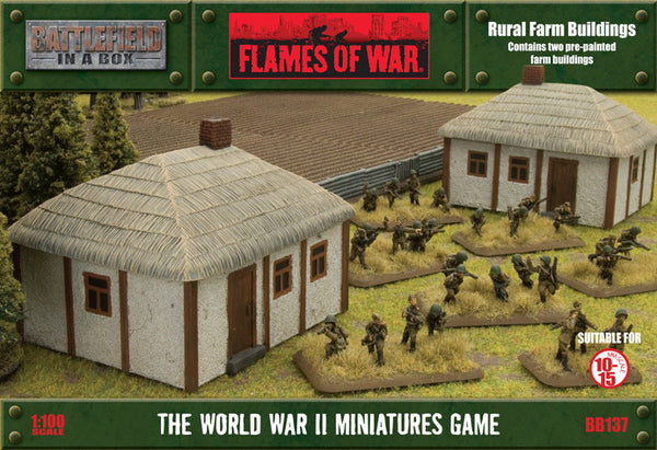 BB137 Rural Farm Buildings Battlefront- Blitz and Peaces