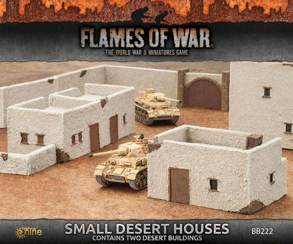 BB222 Small Desert Houses Battlefront- Blitz and Peaces