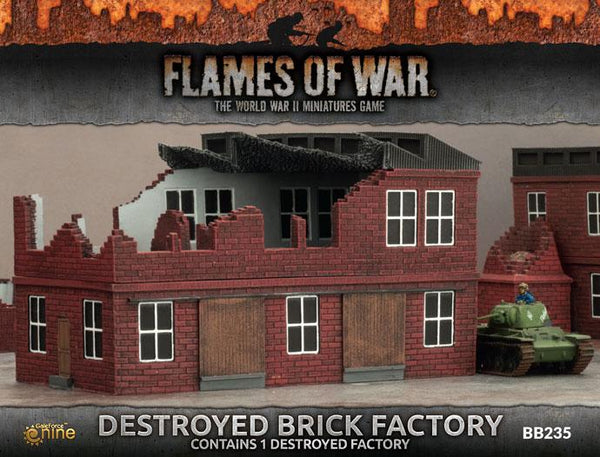 BB235 Destroyed Brick Factory Battlefront- Blitz and Peaces