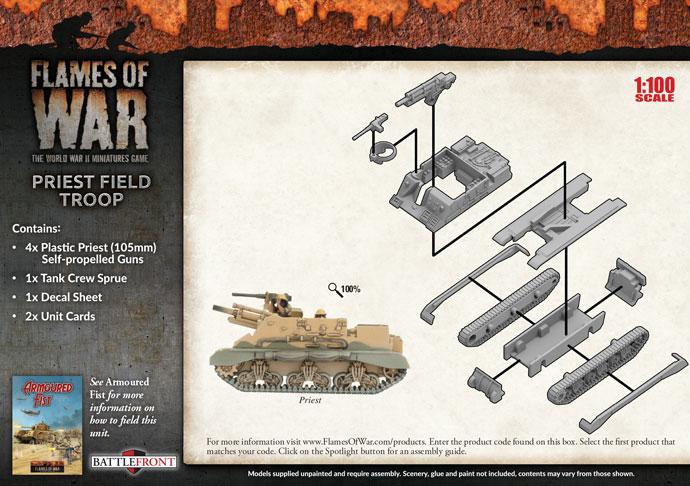 BBX45 Priest Field Troop Battlefront- Blitz and Peaces