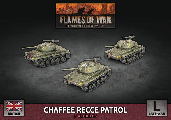 Chaffee Recce Patrol (3x Plastic)