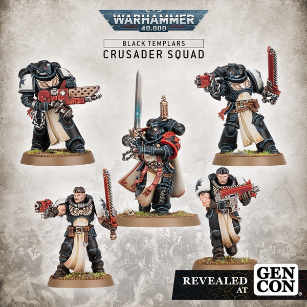 BLACK TEMPLARS: PRIMARIS CRUSADER SQUAD