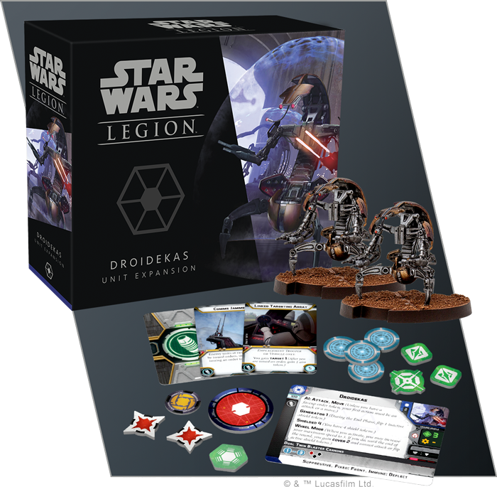 STAR WARS LEGION DROIDEKAS UNIT EXPANSION EN