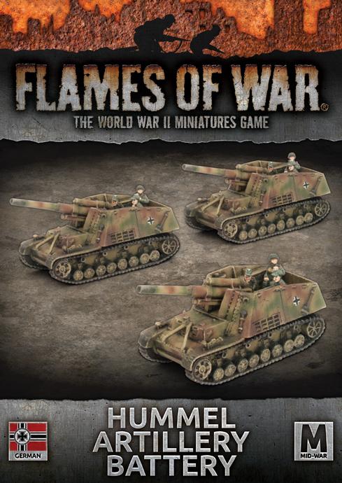 GBX158 Hummel Artillery Battery Battlefront- Blitz and Peaces