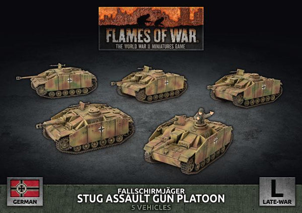GBX143 Fallschirmjäger StuG Assault Gun Platoon Battlefront- Blitz and Peaces