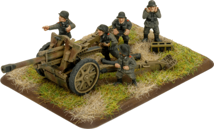 GBX145 10.5cm Artillery Battery (Plastic) Battlefront- Blitz and Peaces