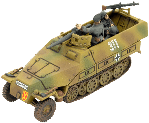 GBX152 Sd Kfz 251 Transports (Plastic) Battlefront- Blitz and Peaces