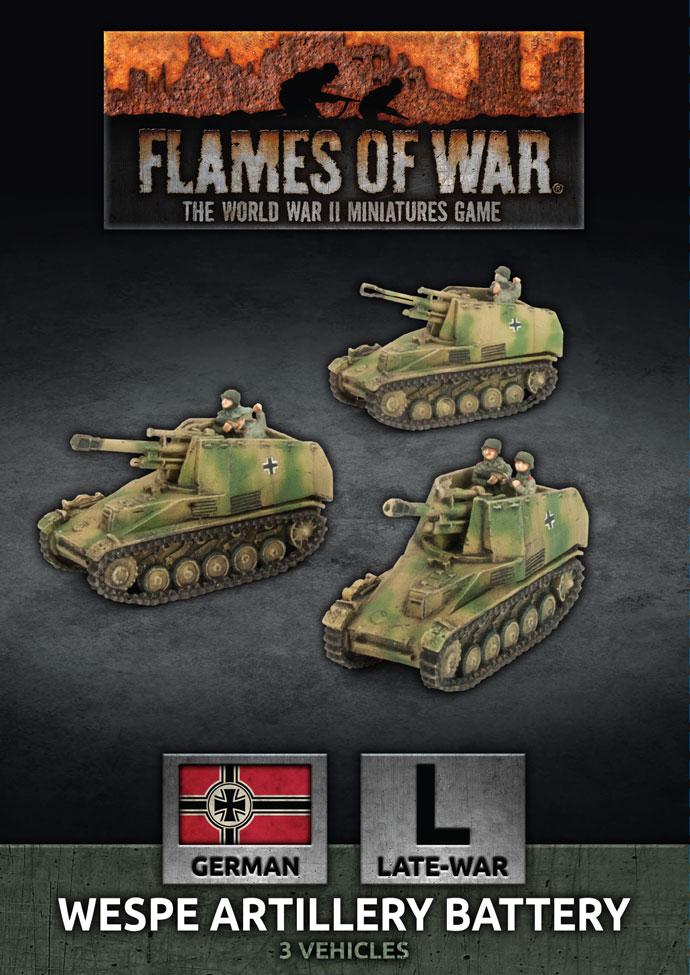 GBX155 Wespe Artillery Battery Battlefront- Blitz and Peaces
