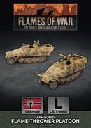 GBX156 Sd Kfz 251 Flamethrower Platoon Battlefront- Blitz and Peaces