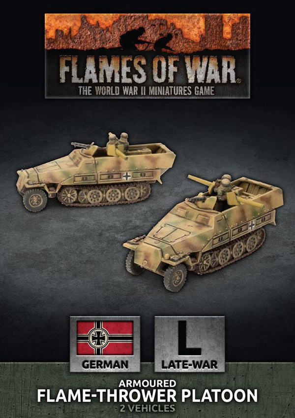 GBX156 Sd Kfz 251 Flamethrower Platoon Battlefront- Blitz and Peaces