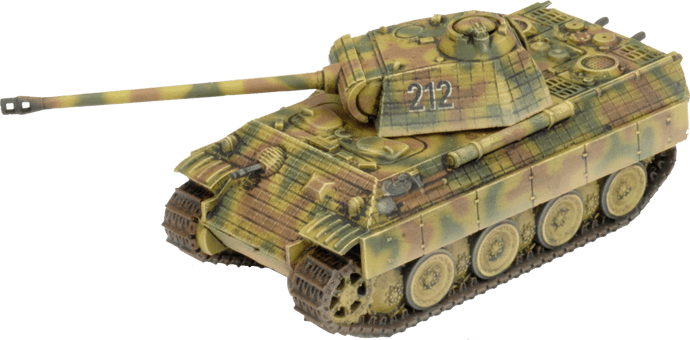 GBX161 Panther A Tank Platoon (plastic) Battlefront- Blitz and Peaces