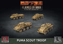 GBX172 Puma Scout Troop (Plastic) Battlefront- Blitz and Peaces
