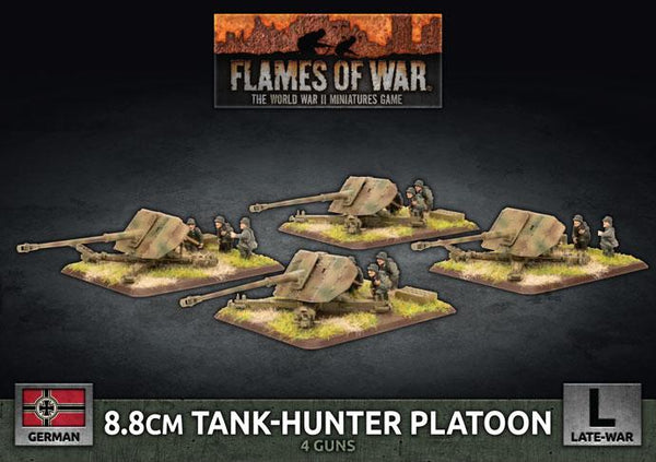 GBX175 8.8cm Tank Hunter Platoon (Plastic) Battlefront- Blitz and Peaces