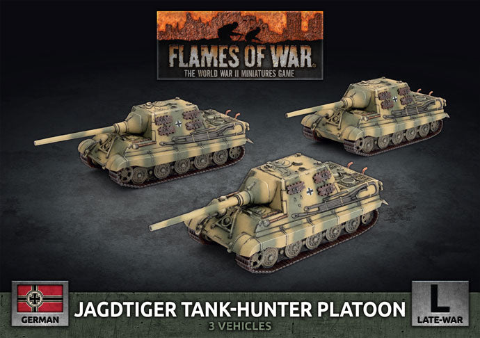 Jagdtiger (12.8cm) Tank-Hunter Platoon (3x Plastic)