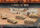 GBX97 Panzer IV Tank Platoon (Plastic) Battlefront- Blitz and Peaces
