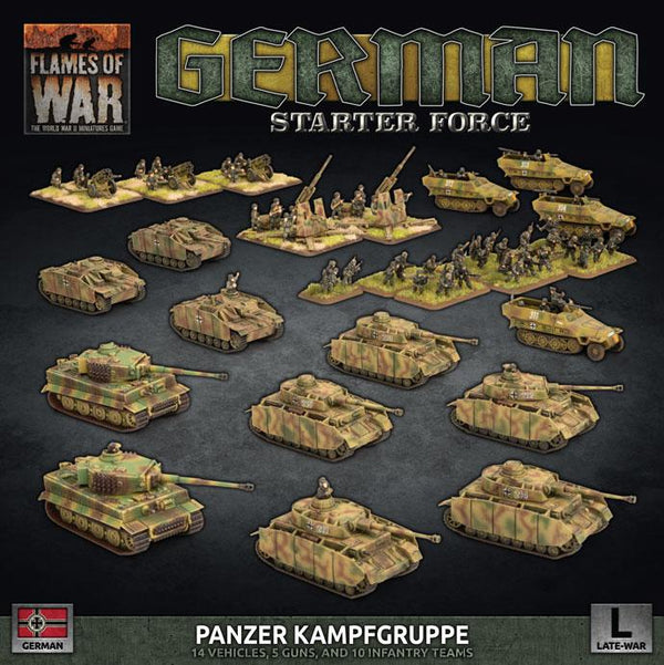 GEAB18 Panzer Kampfgruppe (Plastic) Battlefront- Blitz and Peaces