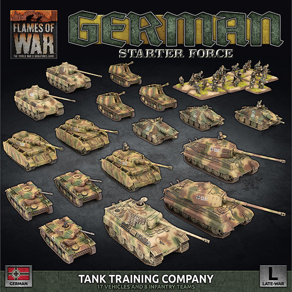 German Tank Training Company (Plastic)