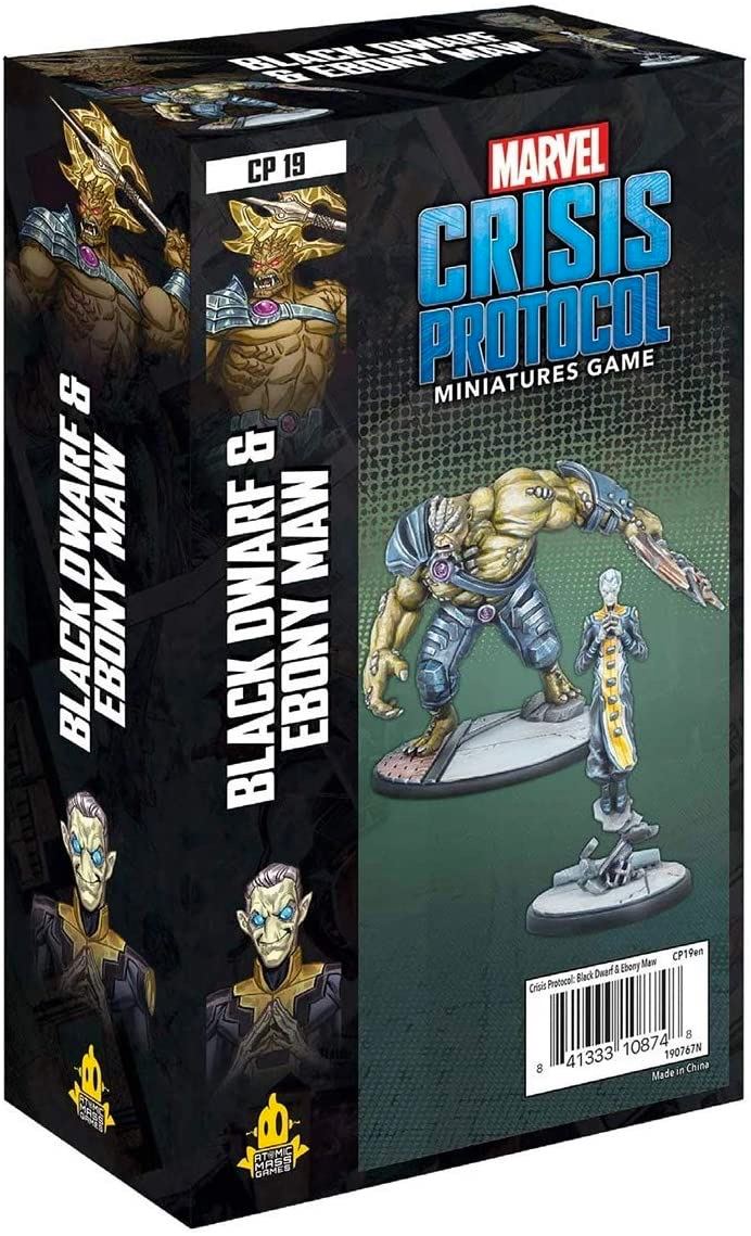 MARVEL CRISIS PROTOCOL BLACK DWARF AND EBONY MAW EN