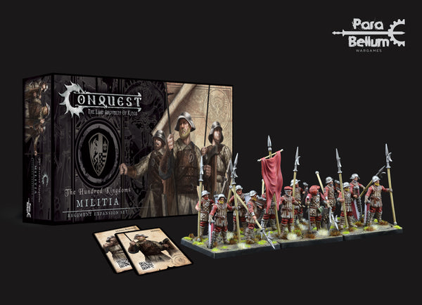 Hundred Kingdoms: Militia / Militia Bowmen Dual Kit